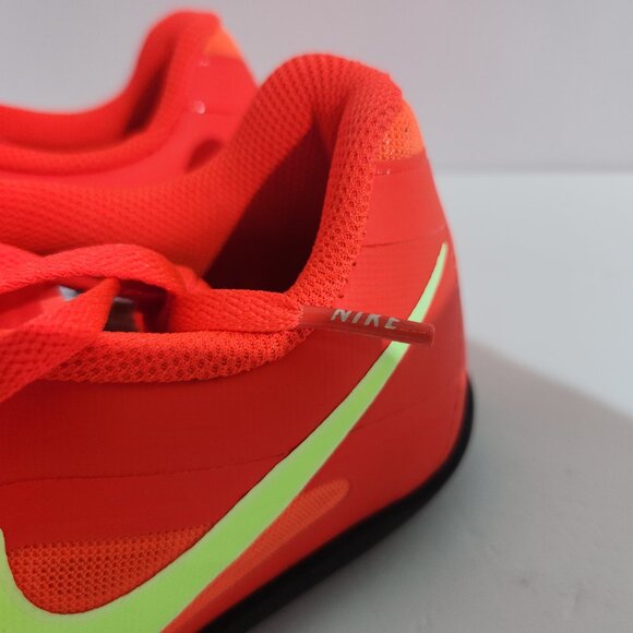 Nike Zoom Rival SD 2 Throwing Shoes Crimson Red Lime FZ9665-600 Mens Size 7.5 US